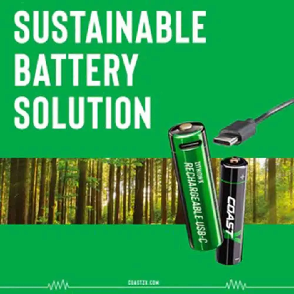 【永久保養 Lifetime Warranty】AA Zithion-X R USB-C Ported Battery