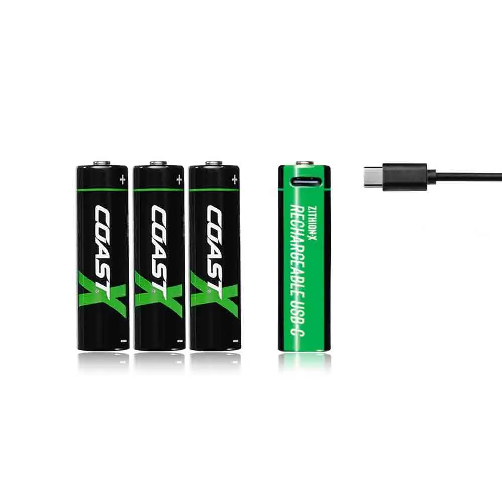 【永久保養 Lifetime Warranty】AA Zithion-X R USB-C Ported Battery