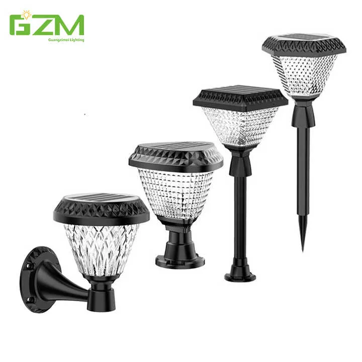 مصباح جداري شمسي موفر للطاقة  Solar Wall Light Garden Patio Lawn