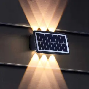 مصباح الحائط الزخرفية   Waterproof Solar Wall Light