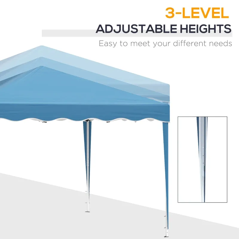 10' x 10' Pop Up Canopy Tent - Blue