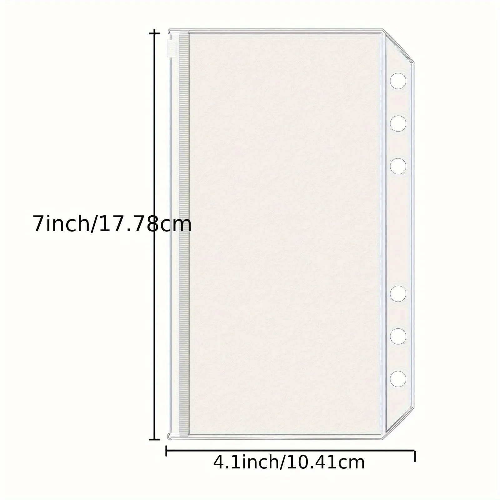 12pcs A6 Size Binder Pockets Budgeting Envelopes  Filing Bags