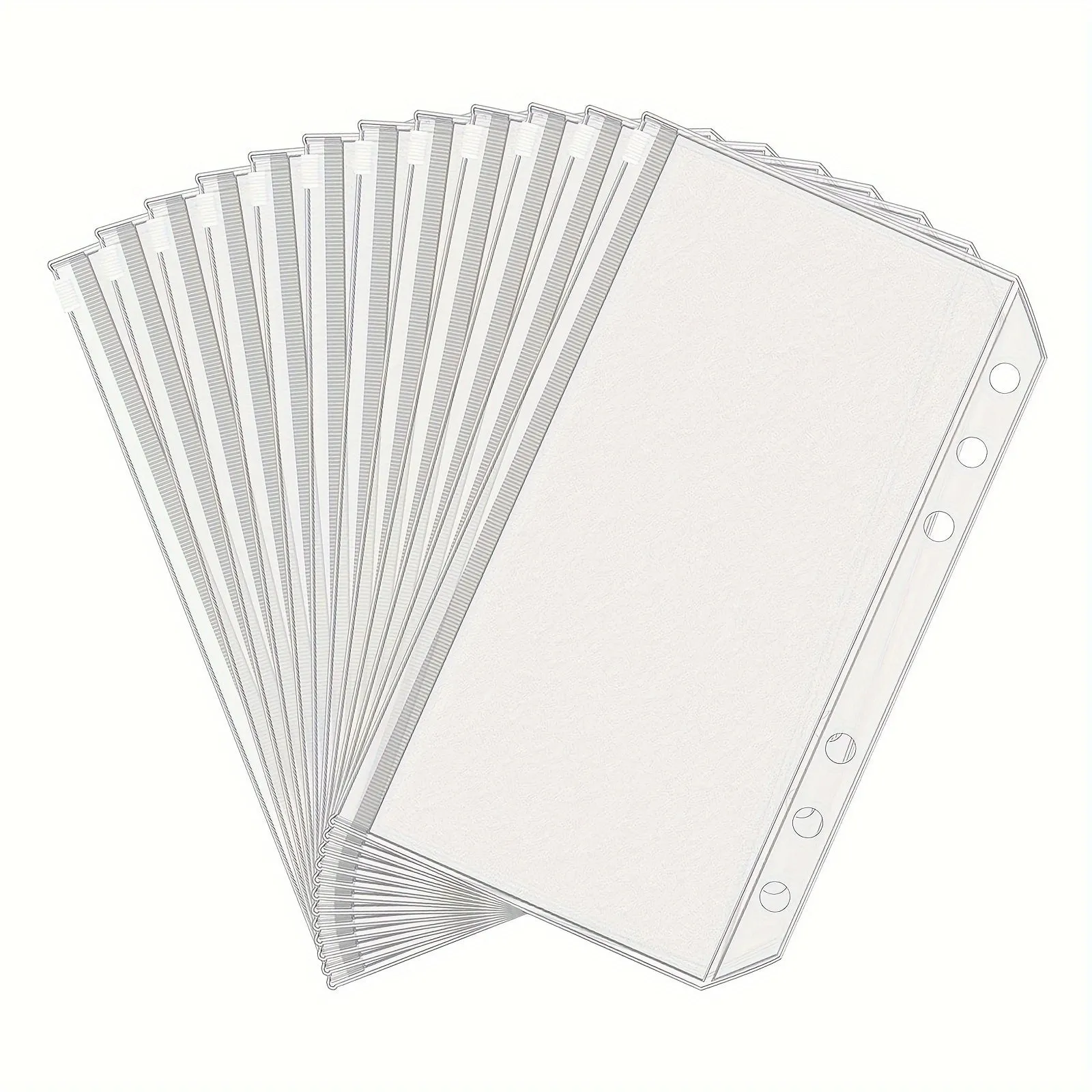 12pcs A6 Size Binder Pockets Budgeting Envelopes  Filing Bags