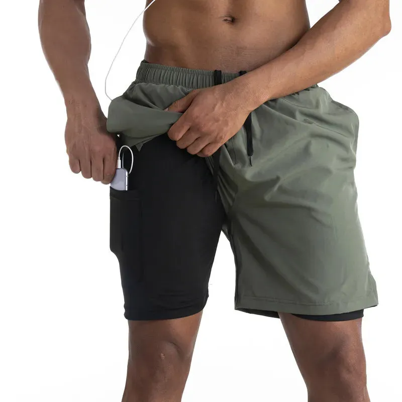 2 in 1 Running Shorts | Quick Dry Performance Shorts