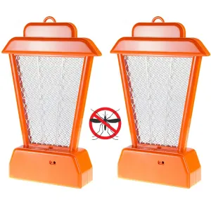 2 Pc Bug Zapper Insect Bug Trap Controller Mosquito Repellent UV Light Fly Pest