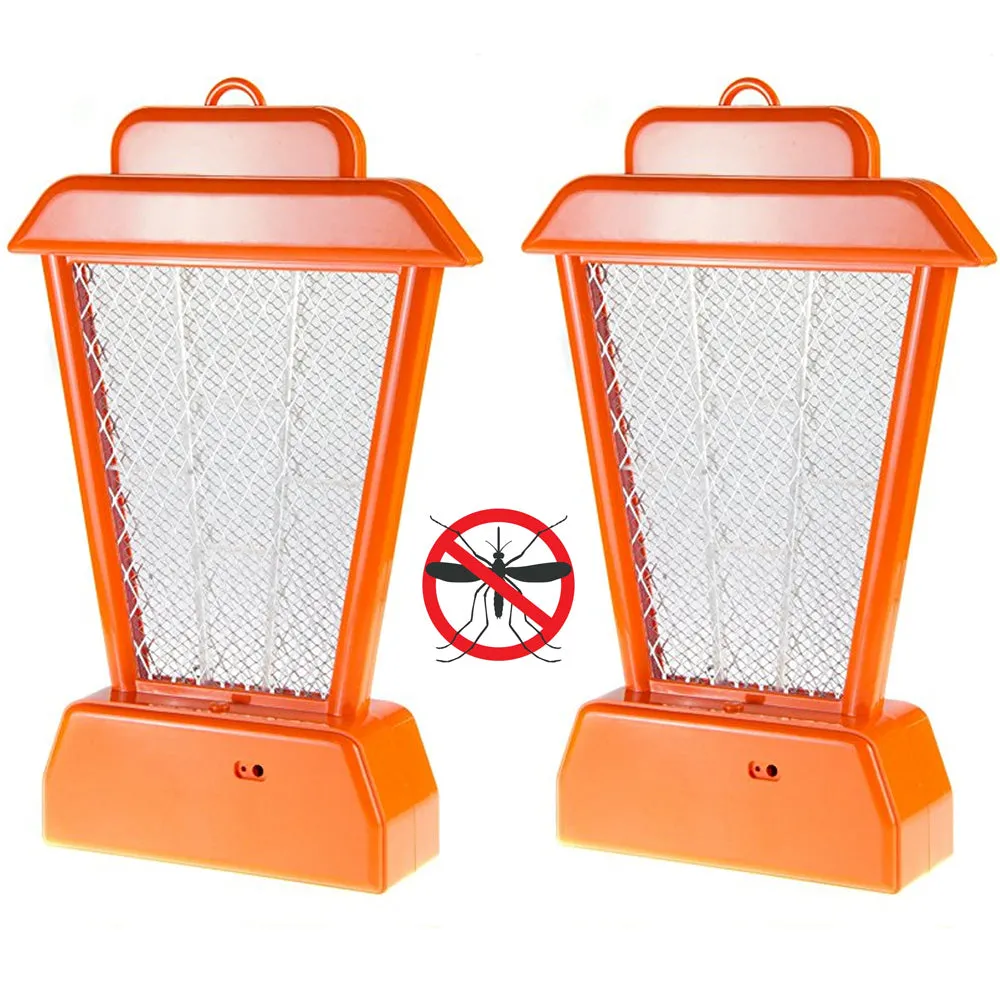 2 Pc Bug Zapper Insect Bug Trap Controller Mosquito Repellent UV Light Fly Pest