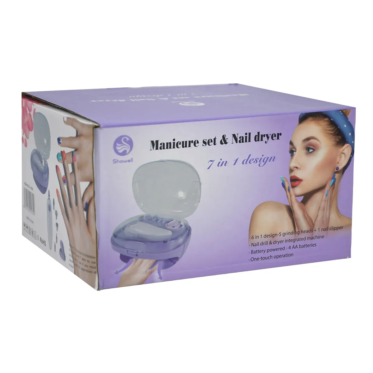 7 In-1 Manicure Set & Nail Dryer