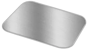8" x 6" Board Lid For Oblong Foil Pans 500/CS