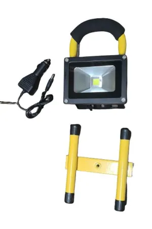 Aiko 10W LED Rechargeable Sport Lamp Flood Light | Model : LED-GYRLF10A2