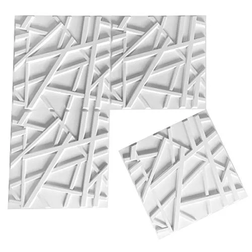 Art3d A10045 3D Wall Panels, White