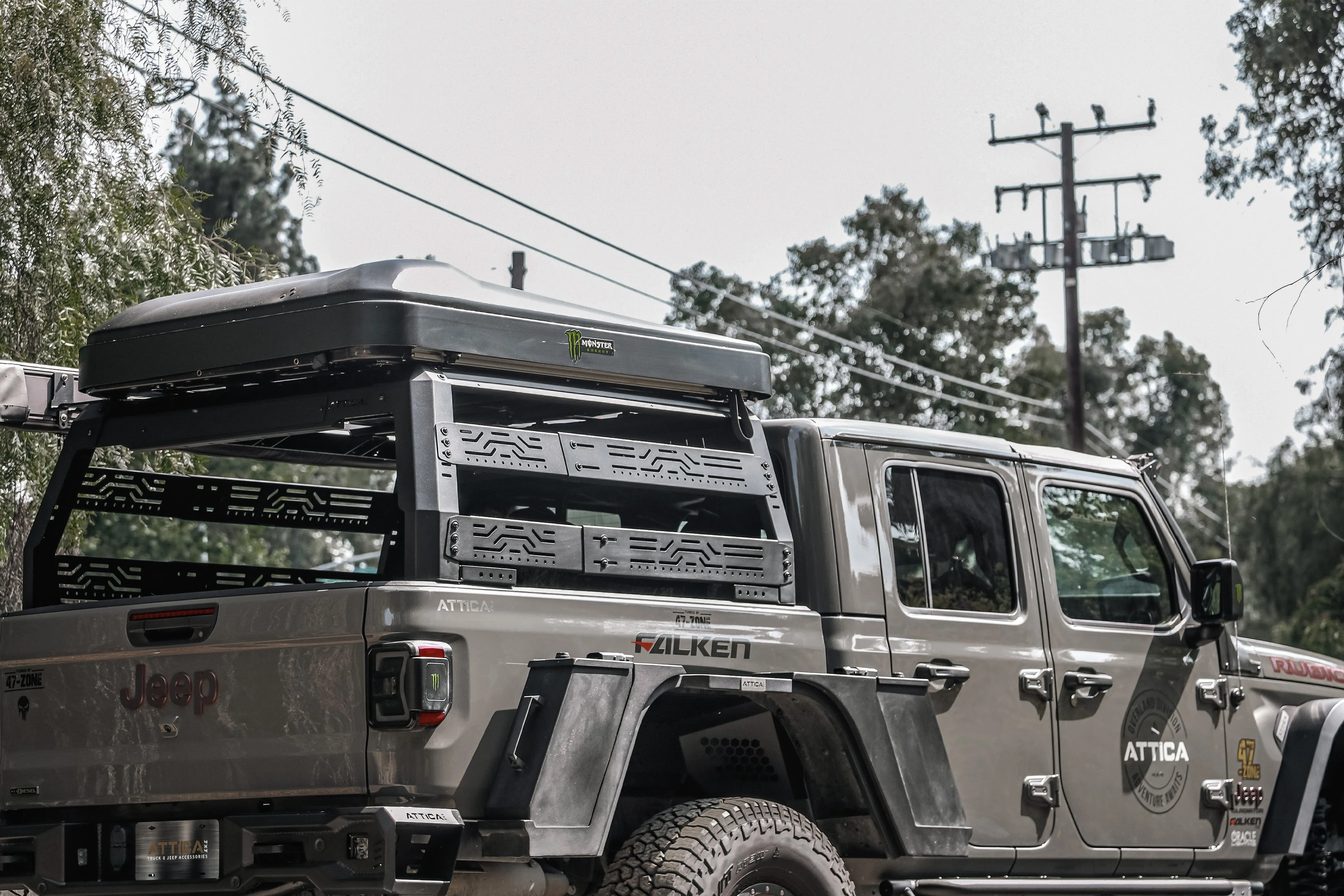 ATTICA 4x4 | Jeep Gladiator JT 2019-2023 Frontier Series Bed Rack