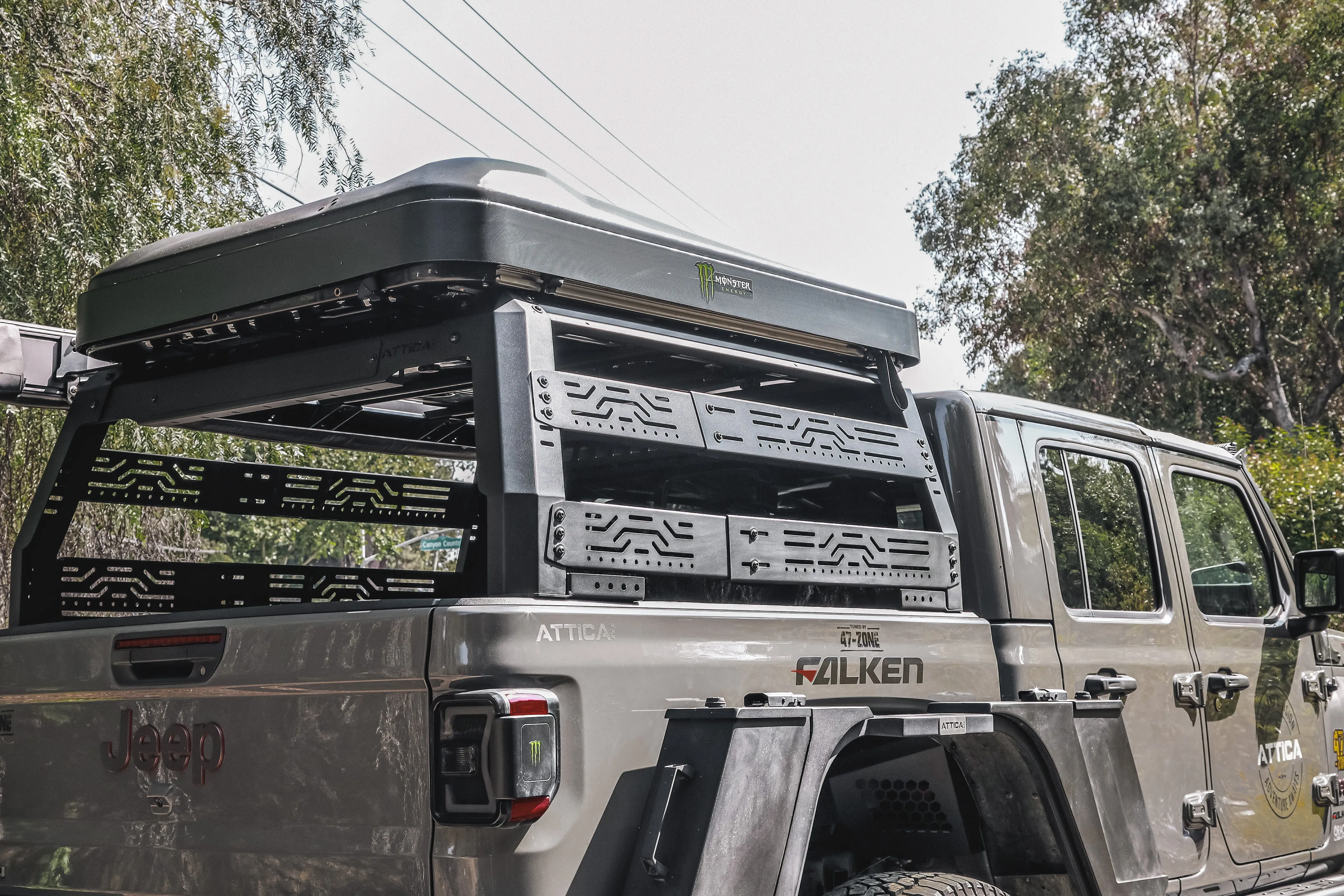 ATTICA 4x4 | Jeep Gladiator JT 2019-2023 Frontier Series Bed Rack