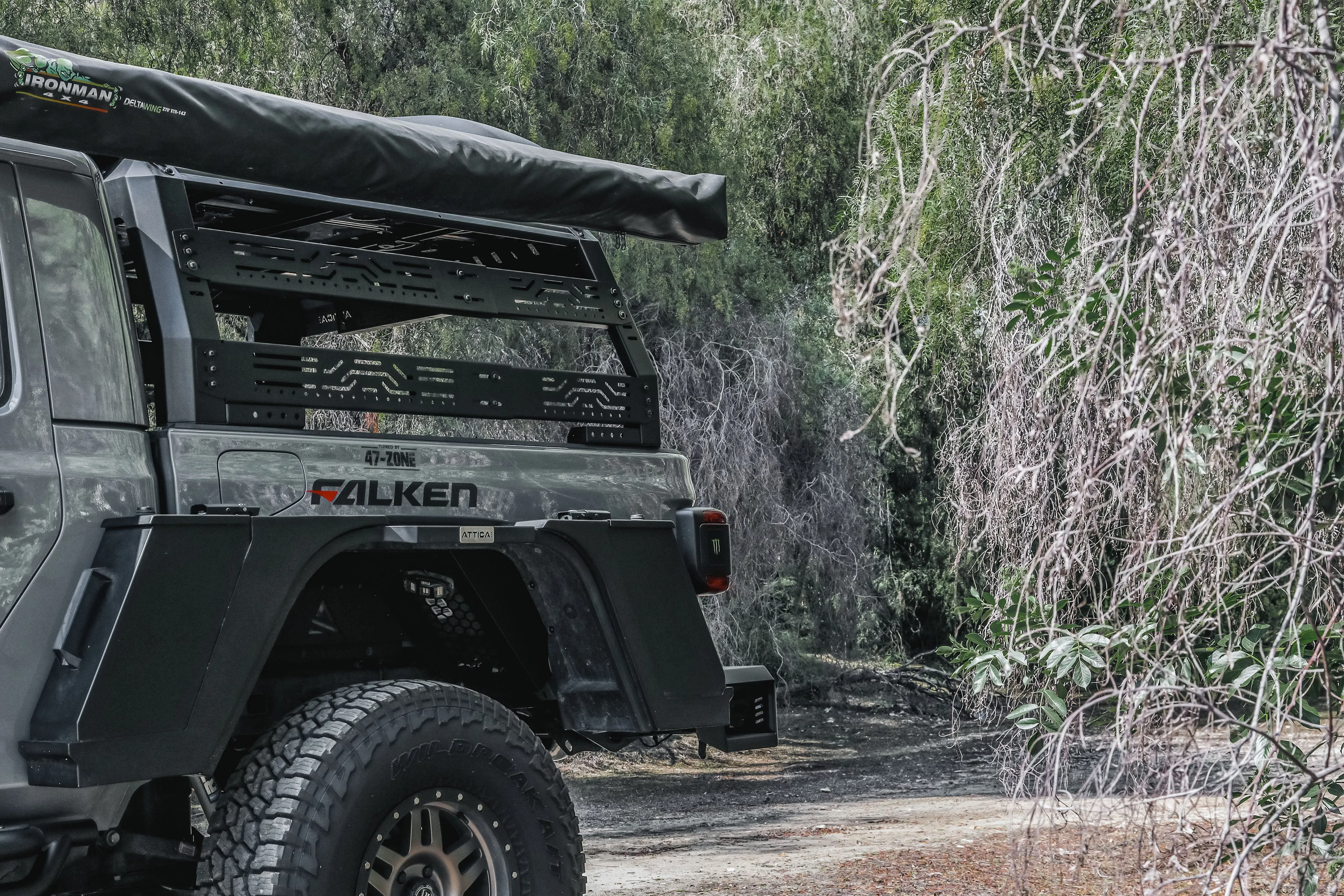 ATTICA 4x4 | Jeep Gladiator JT 2019-2023 Frontier Series Bed Rack