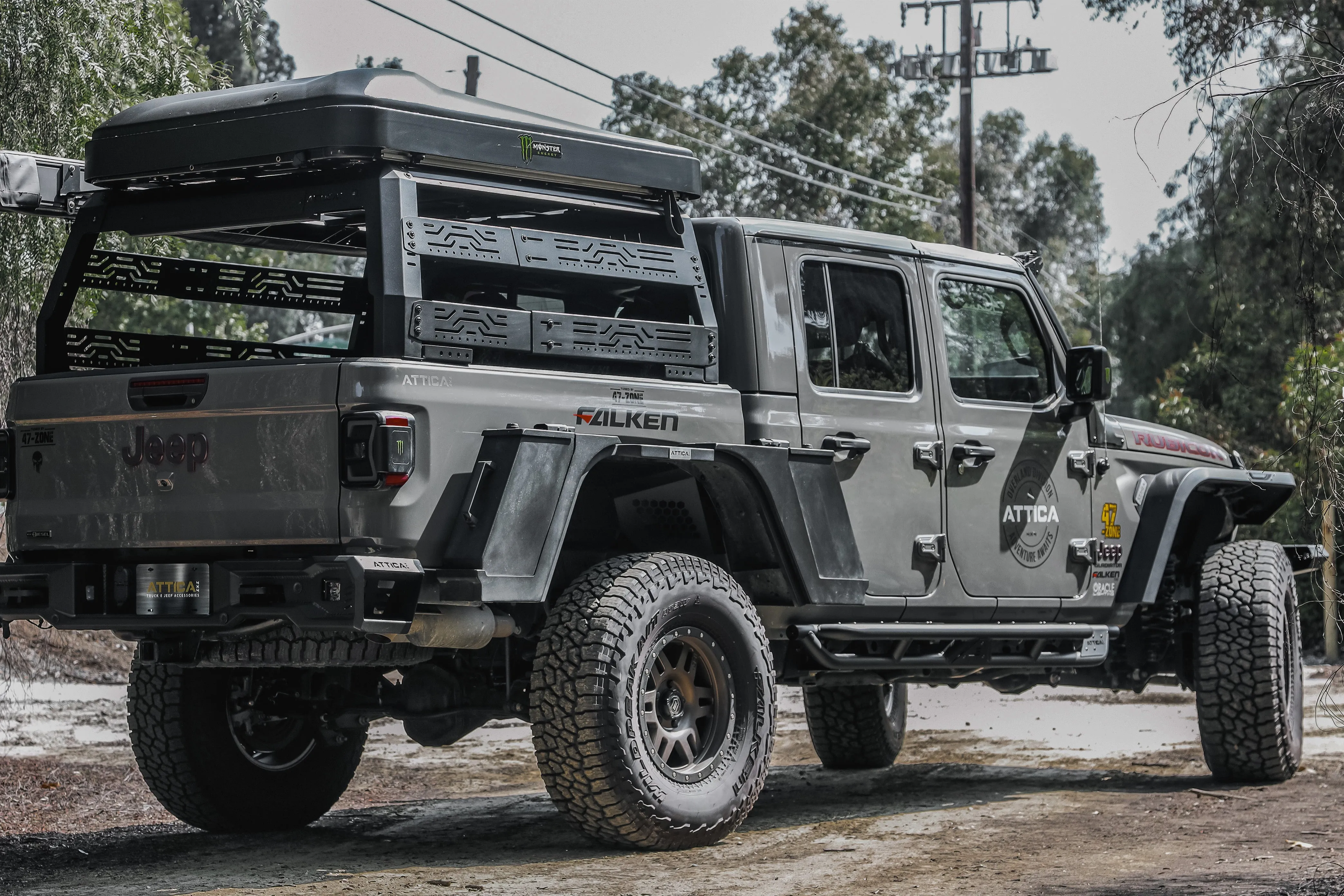 ATTICA 4x4 | Jeep Gladiator JT 2019-2023 Frontier Series Bed Rack