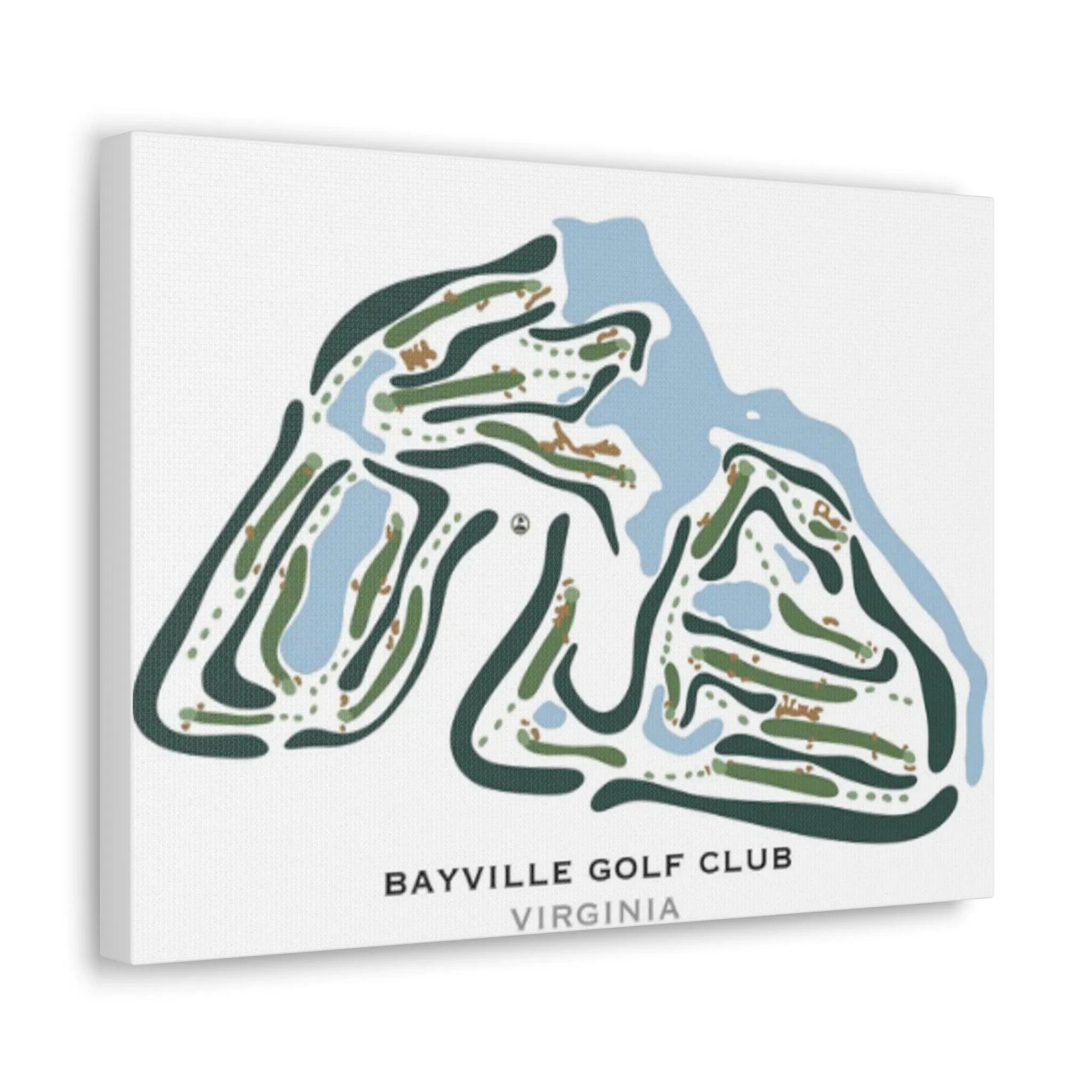 Bayville Golf Club, Virginia - Printed Golf Courses