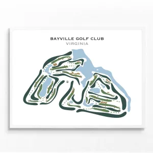 Bayville Golf Club, Virginia - Printed Golf Courses