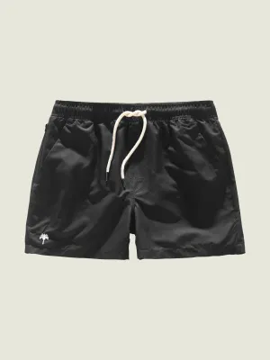 BLACK SWIM SHORTS
