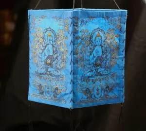 Blue Buddha Lantern