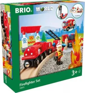 Brio Rescue Fire Fighter Set
