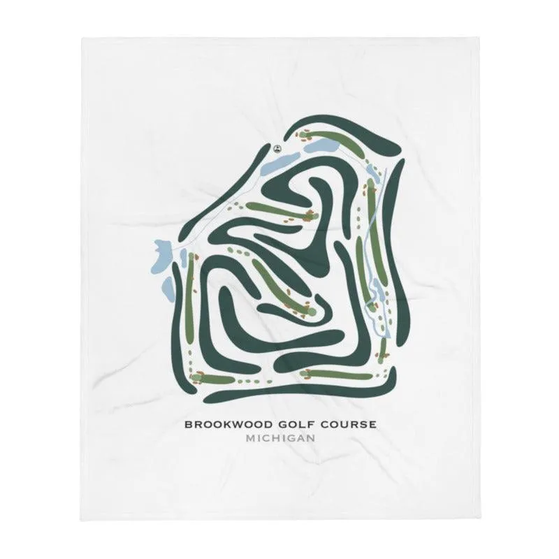 Brookwood Golf Course, Michigan - Printed Golf Courses