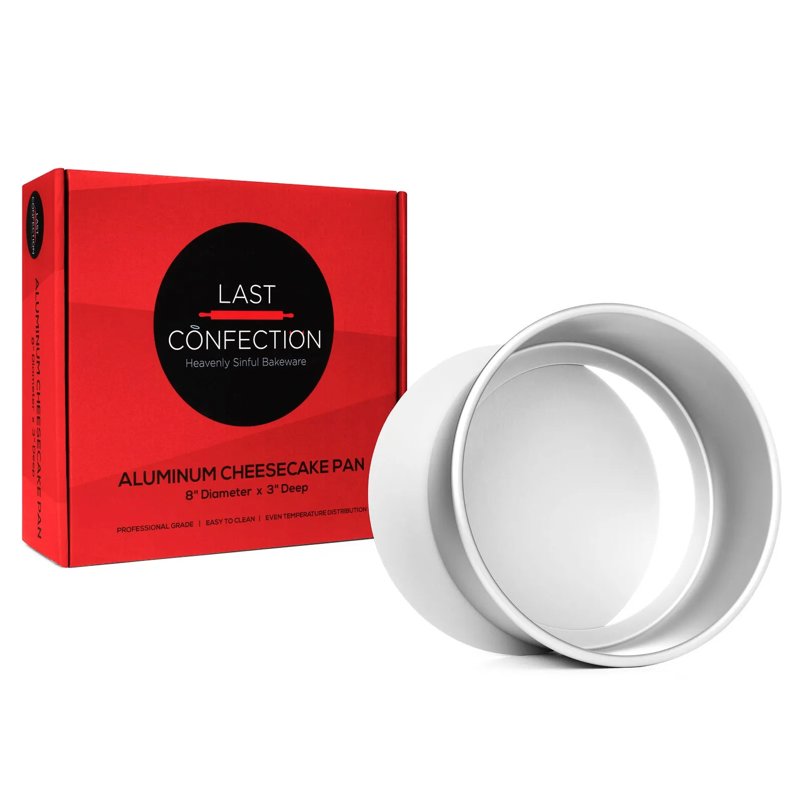 Cheesecake Pans w/ Removable Bottom - Last Confection