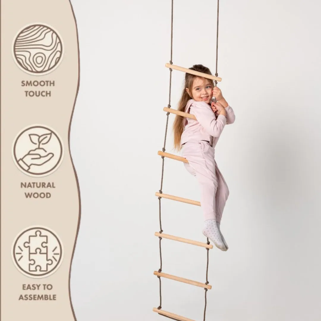 Climbing Rope Ladder for Kids 3-9 Y.o.