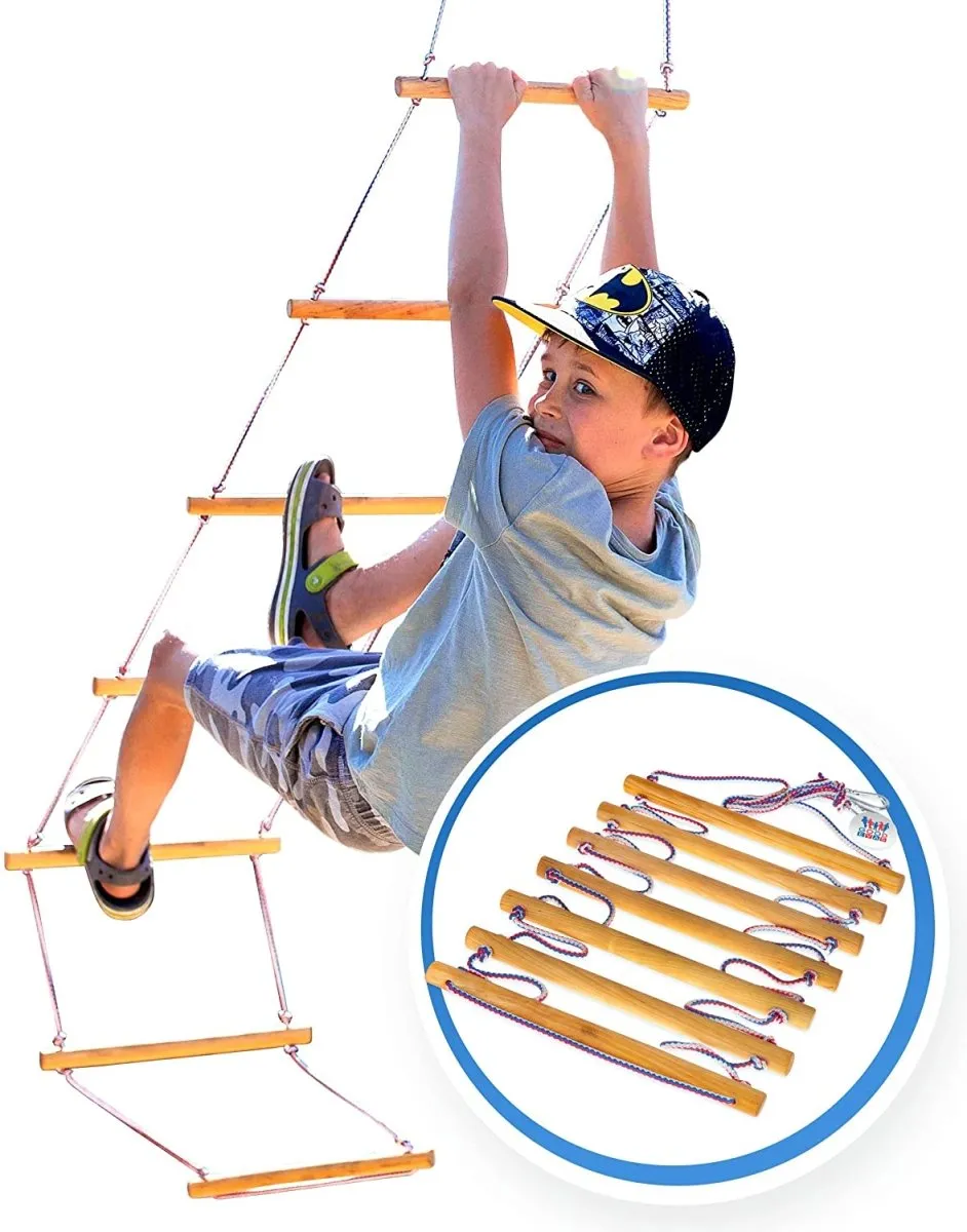 Climbing Rope Ladder for Kids 3-9 Y.o.
