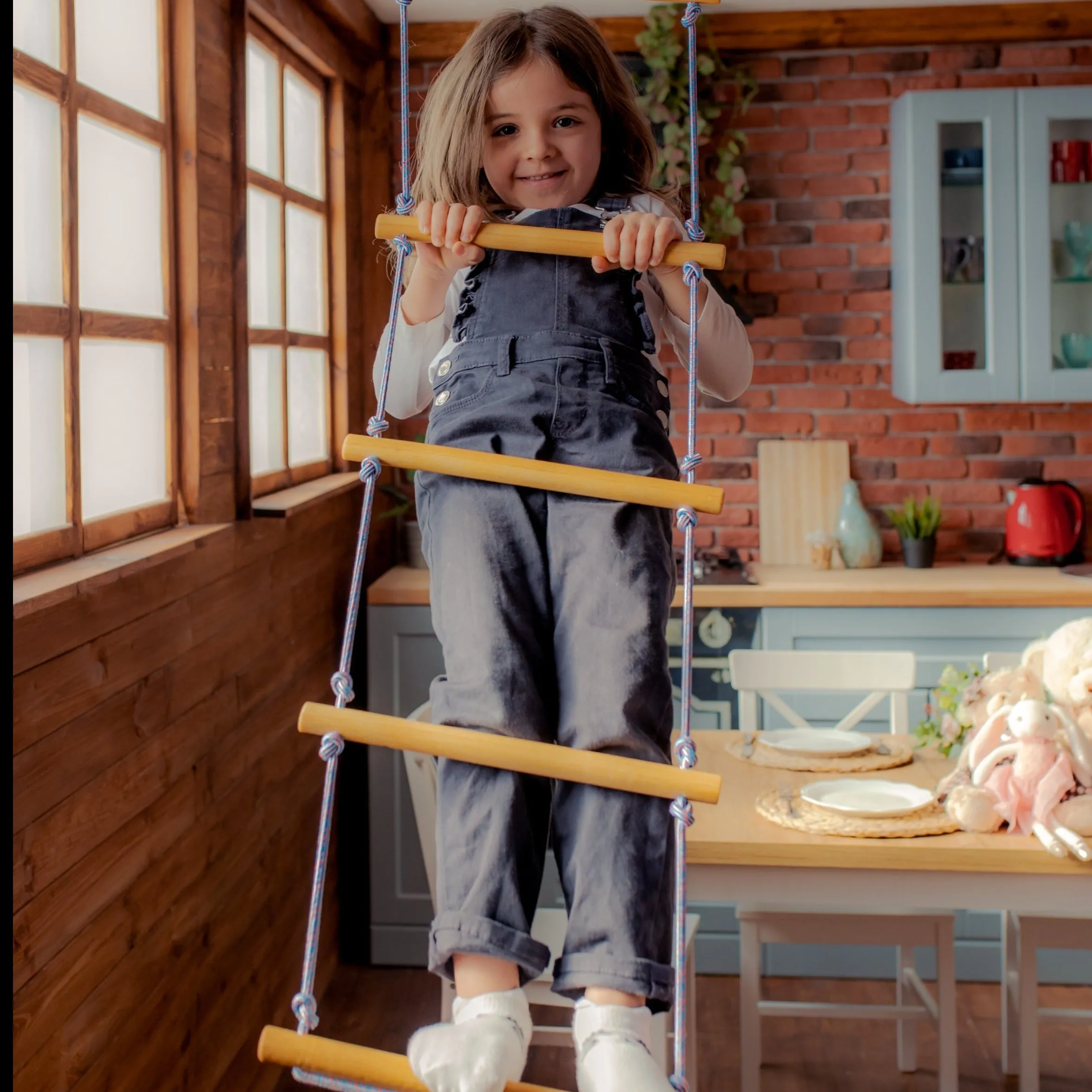 Climbing Rope Ladder for Kids 3-9 Y.o.