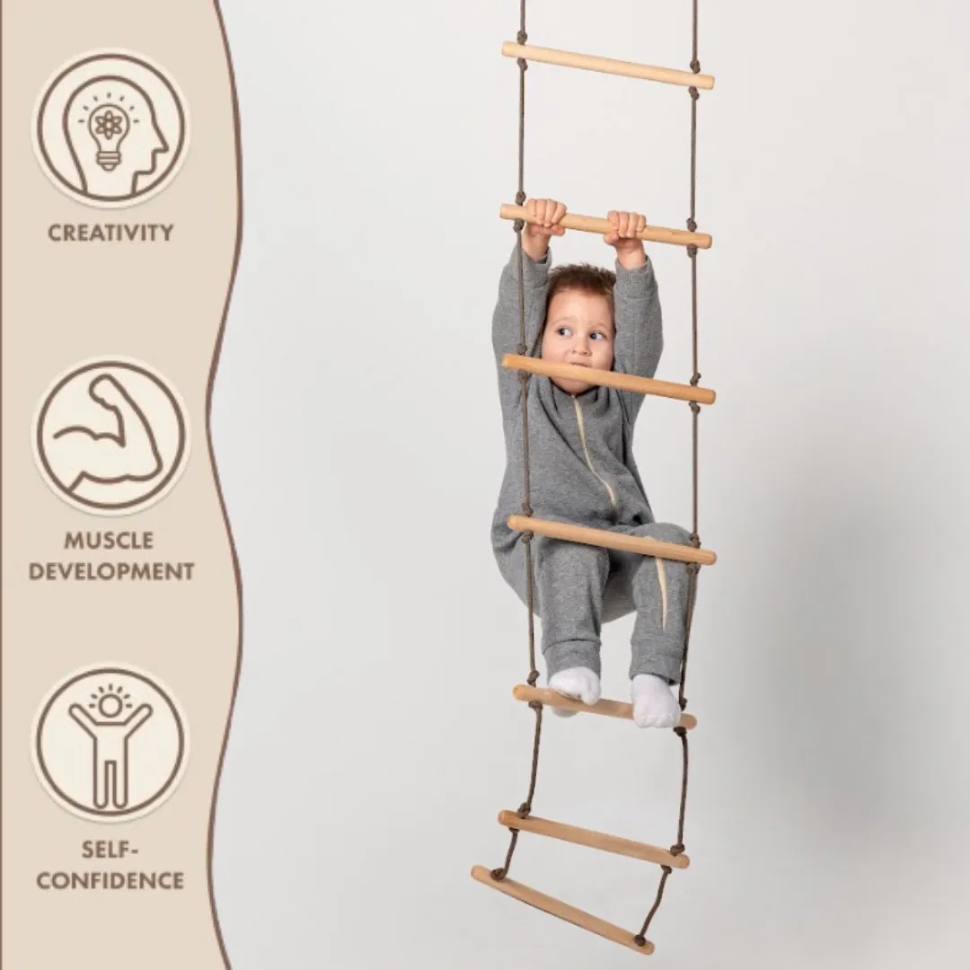 Climbing Rope Ladder for Kids 3-9 Y.o.