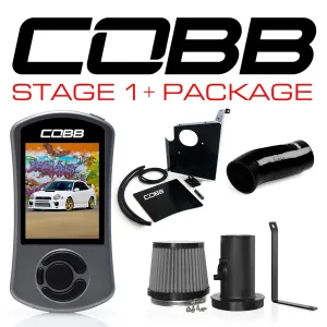 Cobb 02-05 SUBARU WRX STAGE 1  POWER PACKAGE W/V3 (cobb612X01P-BK)