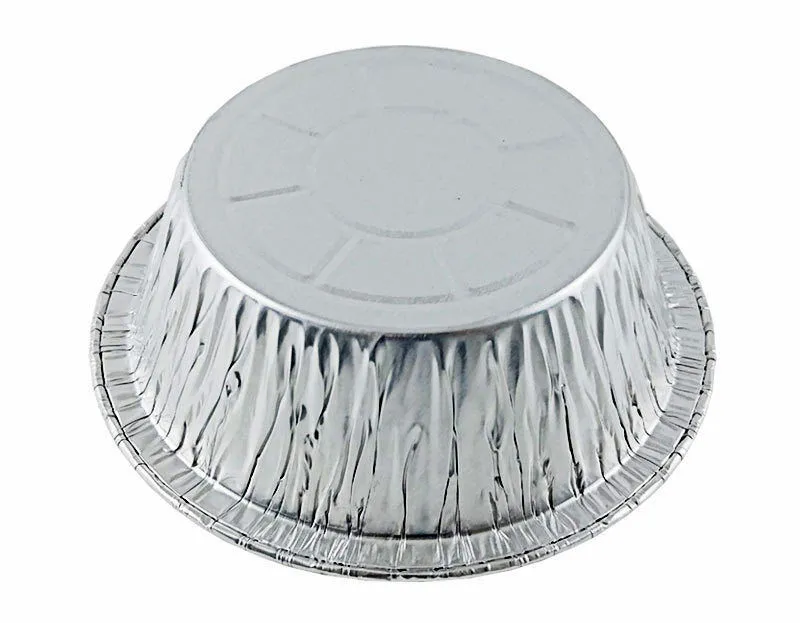 Durable 5 3/4" Foil Meat/Pot Pie Pan 1 13/16" Deep 1000/CS