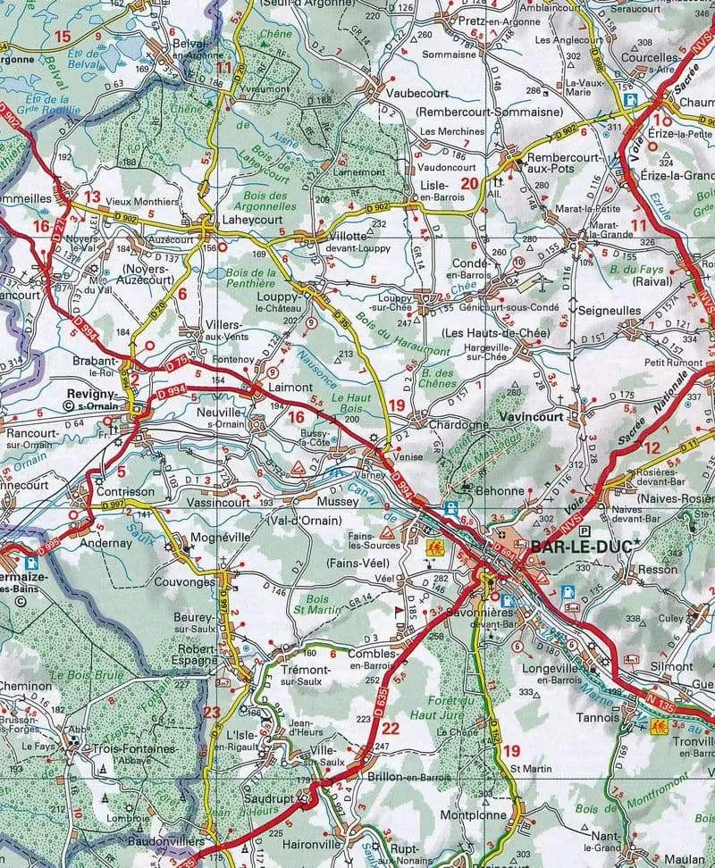 France Road Atlas A4 by Michelin (2024)