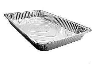 Full-Size Medium Steam Table Aluminum Foil Pan 70 Gauge Extra Heavy Duty 50/CS