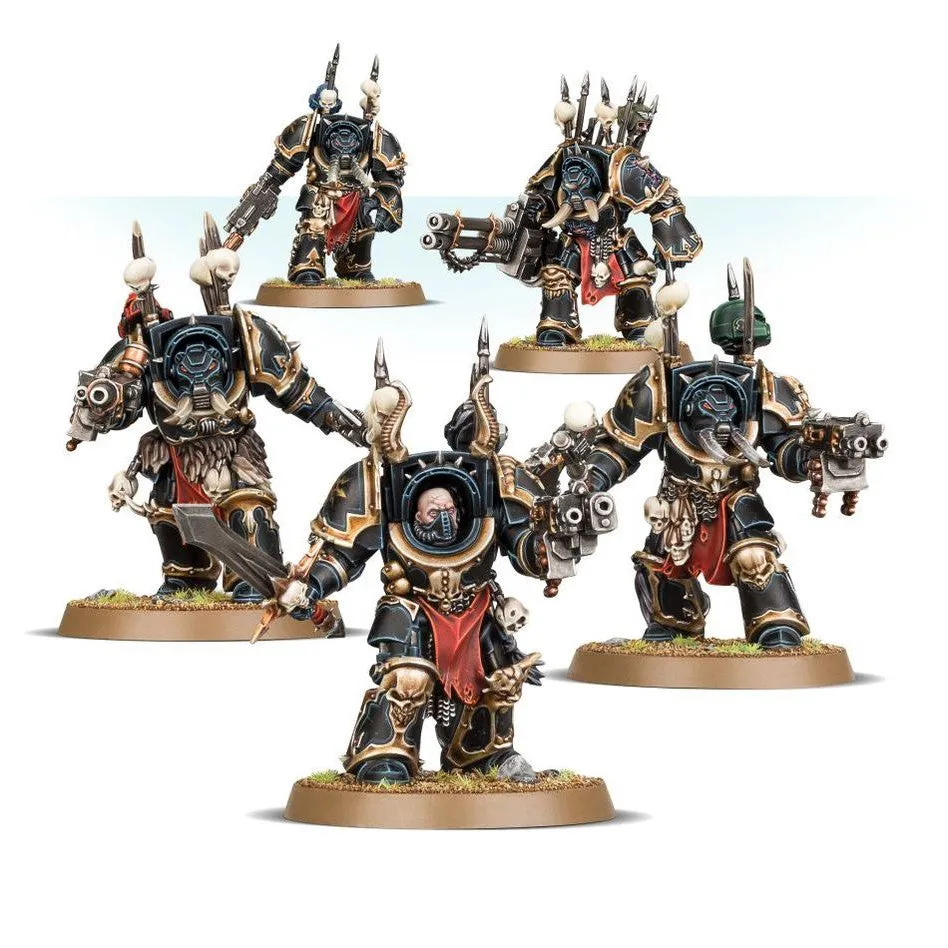 Games Workshop - Warhammer 40000 : Chaos Space Marines - Chaos Terminator Squad