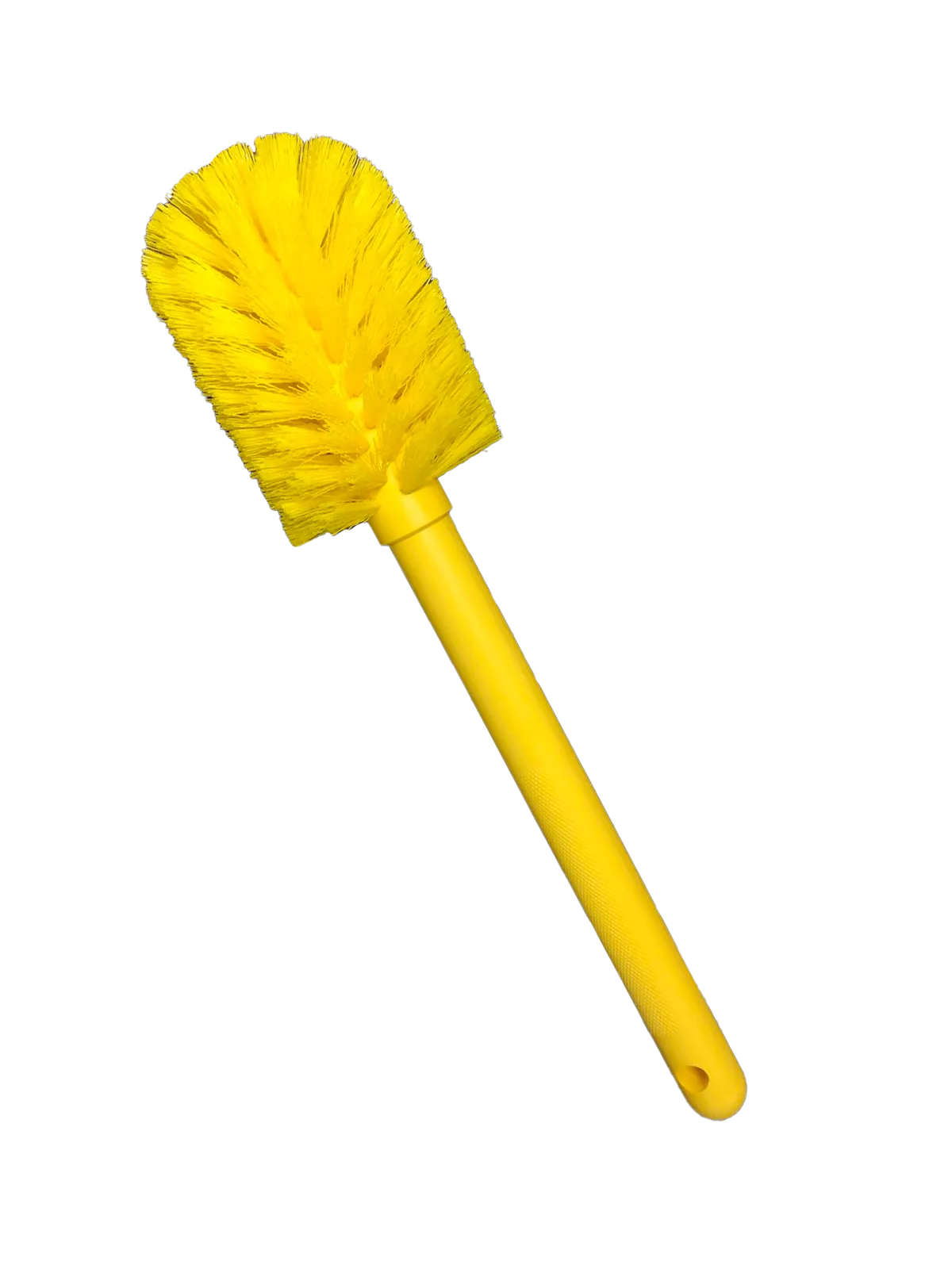 Goblet Cleaning Bottle Brush, Durable Bristles and Long Handle, Yellow