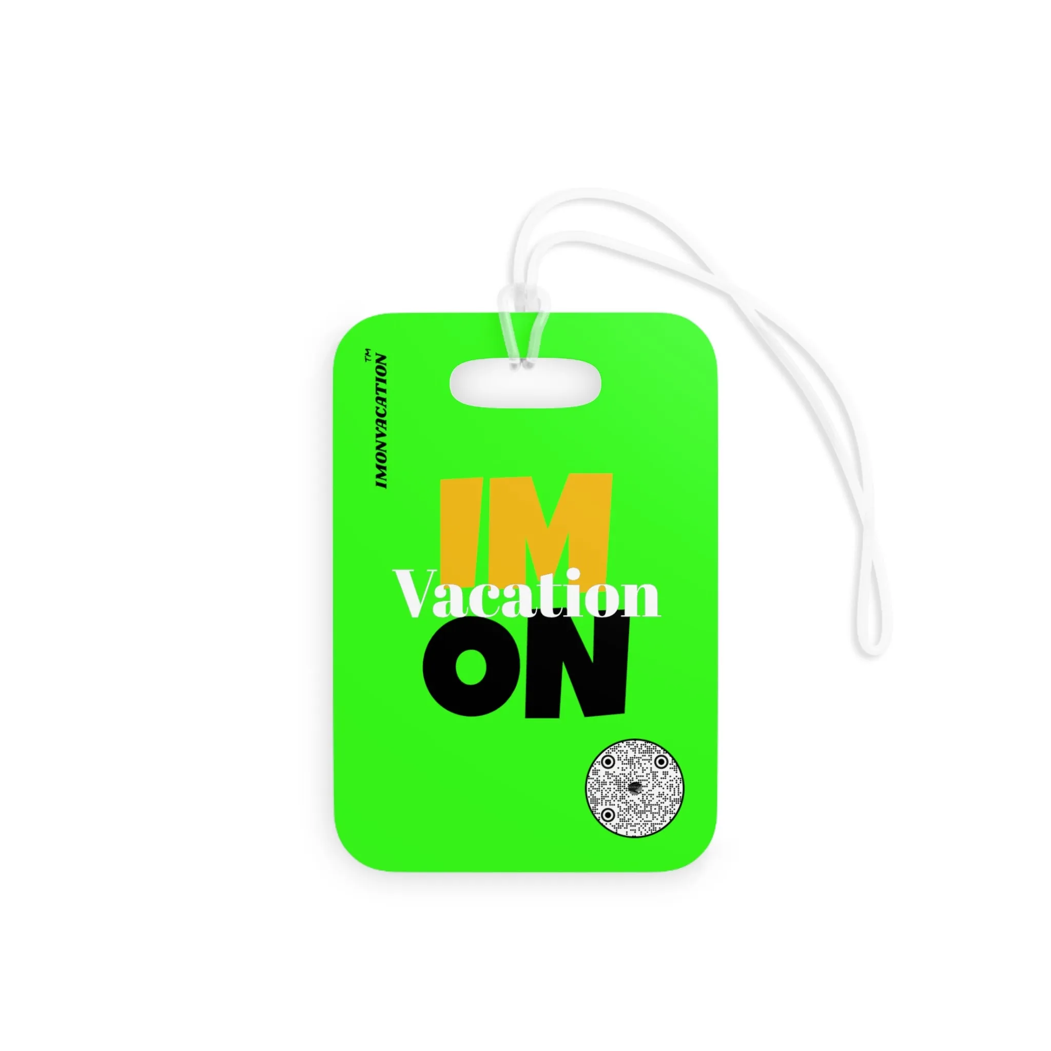 I.O.V-2024 Neon1 Green Bag Tag