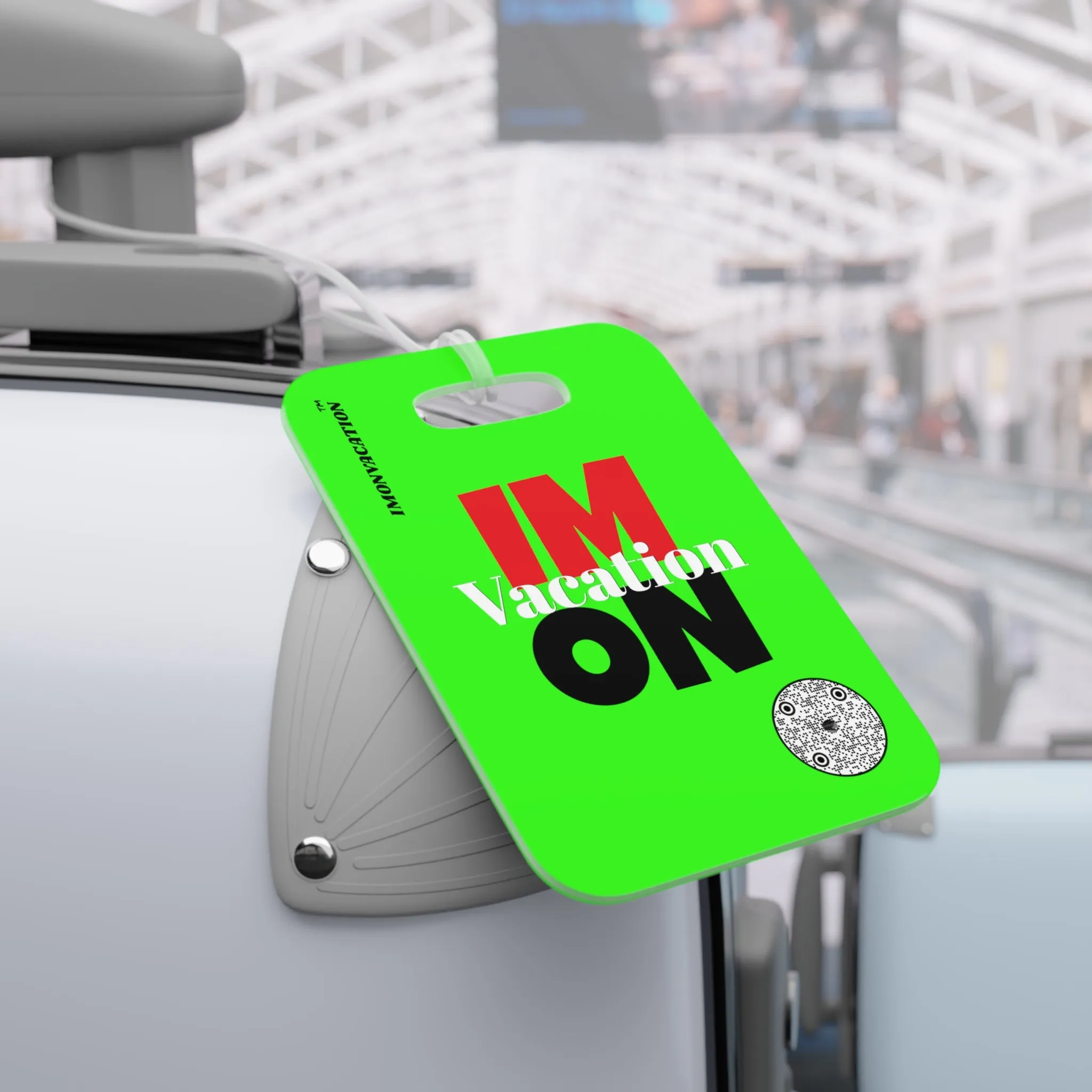 I.O.V-2024 Neon1 Green Bag Tag