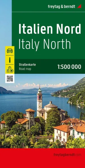 Italy North Road Map by Freytag & Berndt (2022)