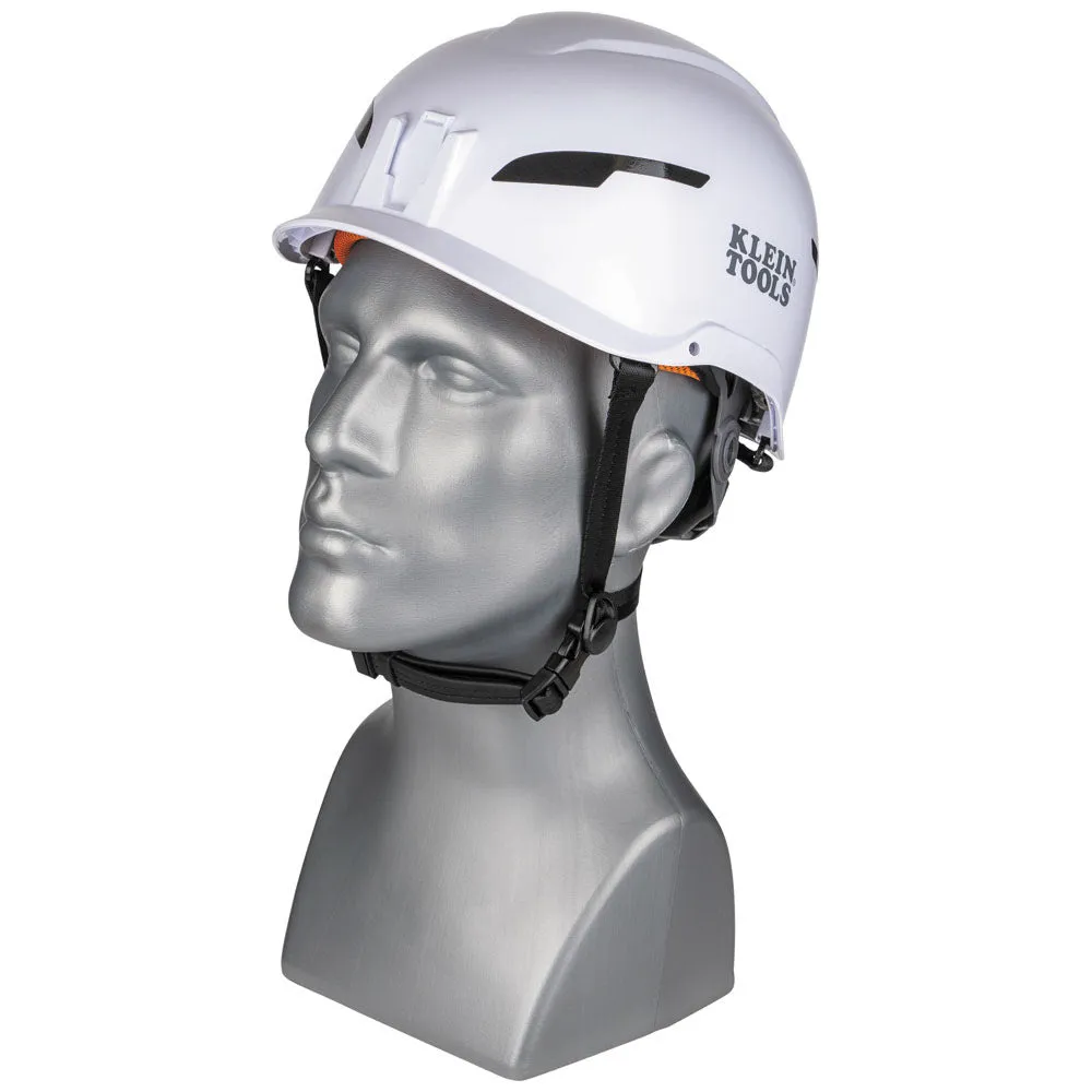 Klein 60564 Safety Helmet, Type-2, Non-Vented Class E, White