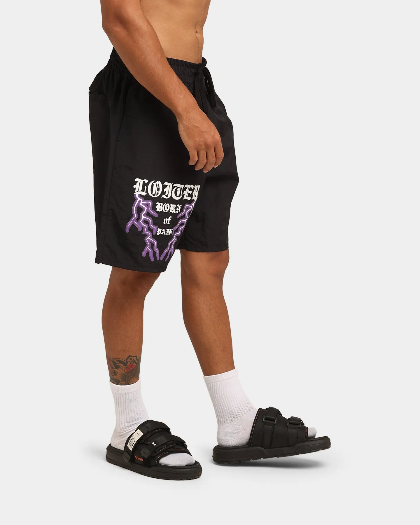 Loiter Born Of Pain Shorts Black