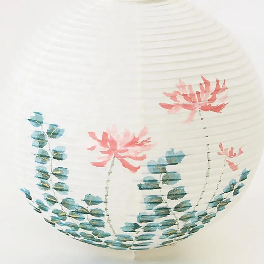 LOTUS FLOWER, Letter Lantern, Gifu Chochin
