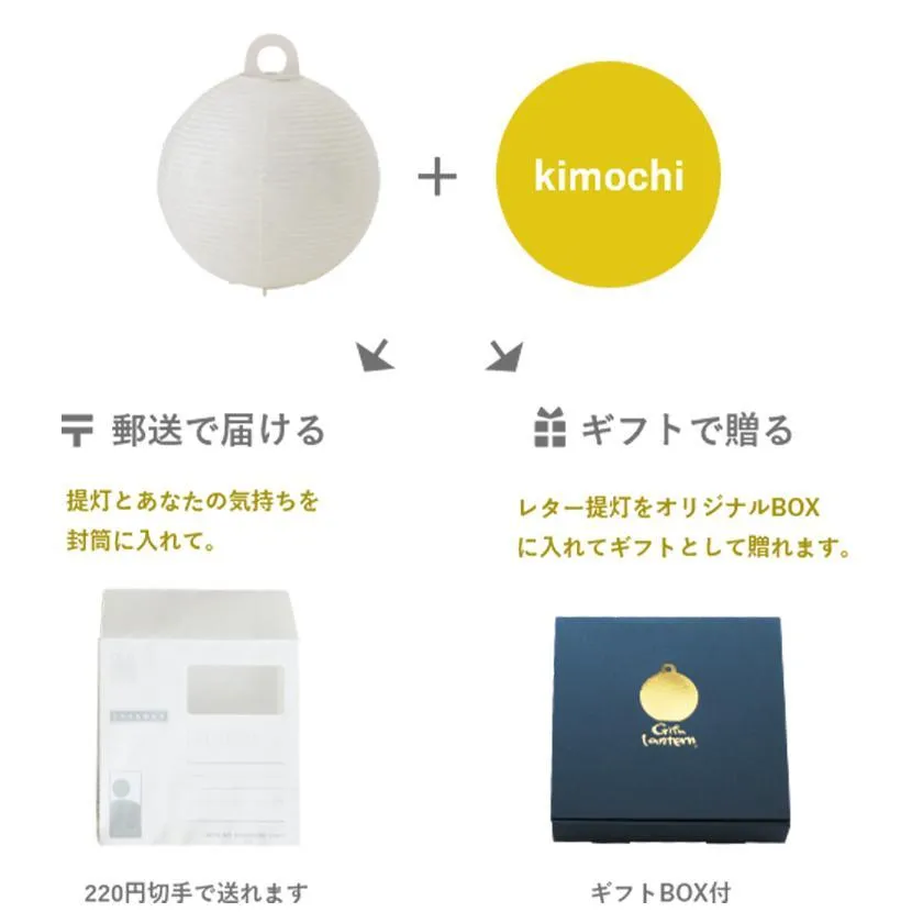 LUCKY CAT, Letter Lantern, Gifu Chochin