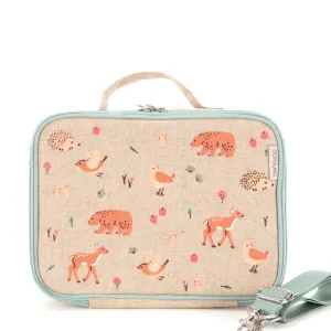 Lunch Box Raw Linen - Forest Friends
