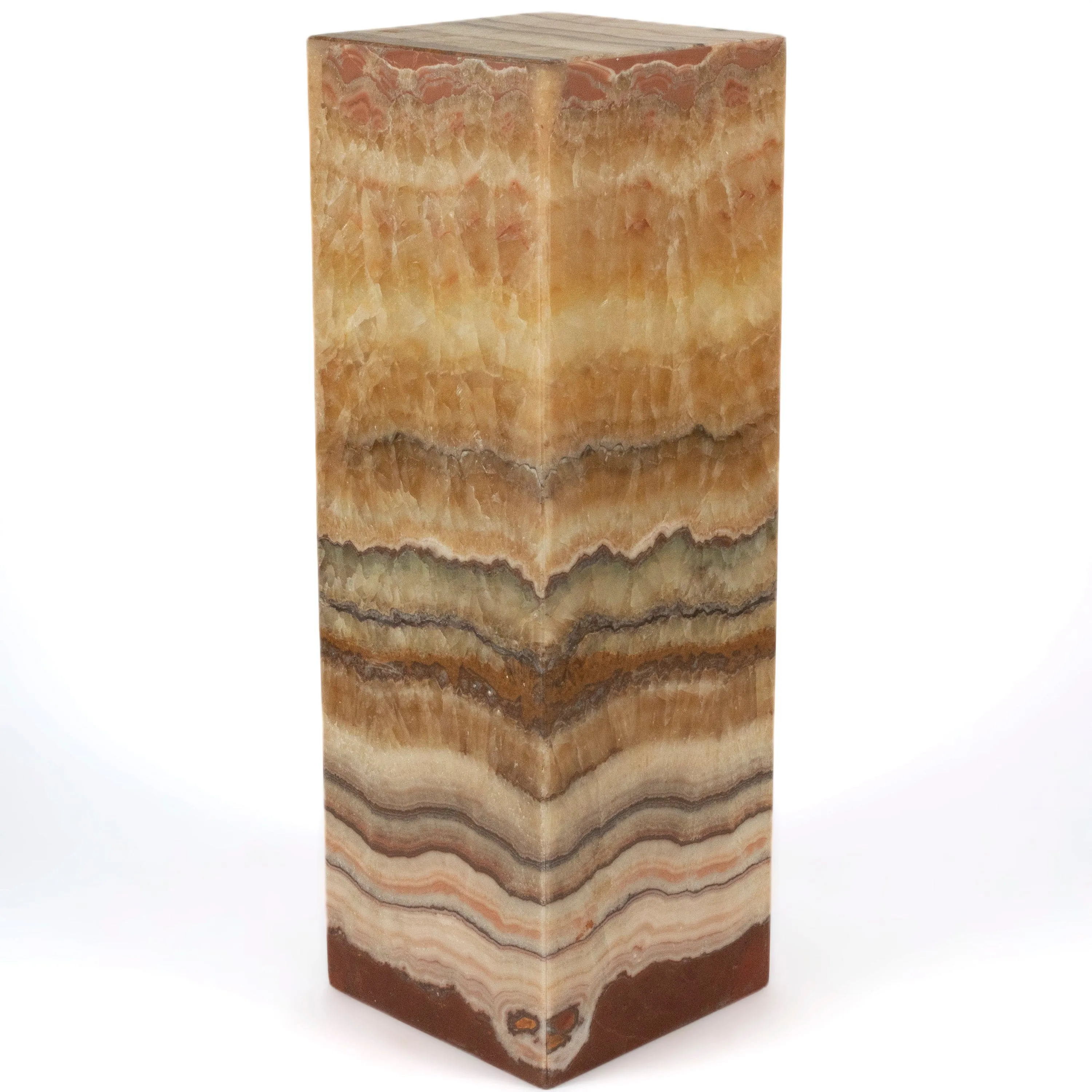 Natural Onyx Lamp Light Tower - 24
