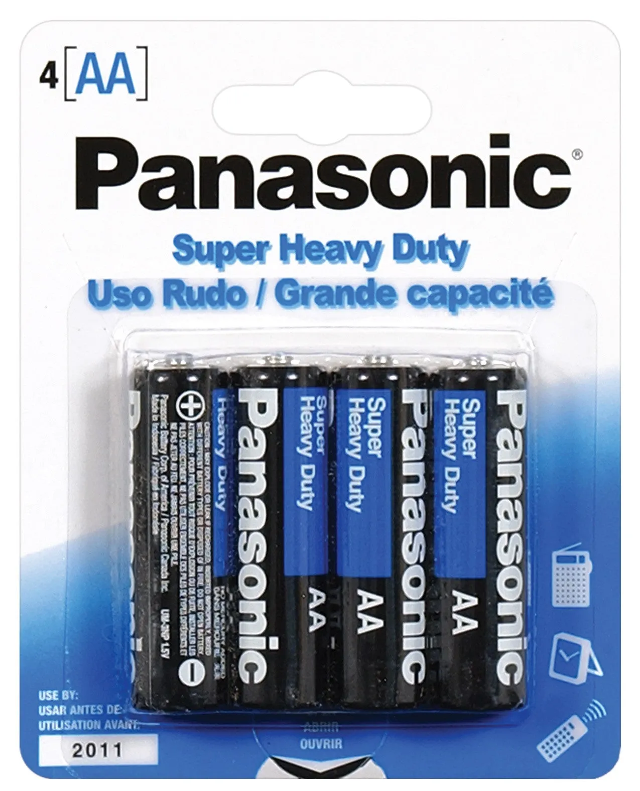 Panasonic Super Heavy Duty Battery AA - 4 Pack