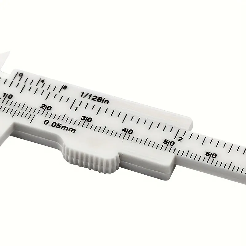 Precision Mini Plastic Sliding Vernier Caliper for Accurate Measurements