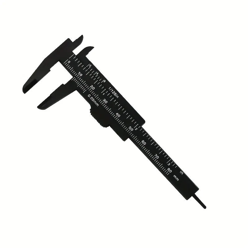 Precision Mini Plastic Sliding Vernier Caliper for Accurate Measurements