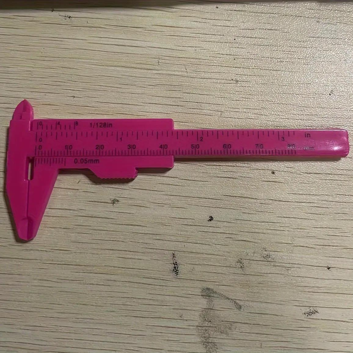 Precision Mini Plastic Sliding Vernier Caliper for Accurate Measurements