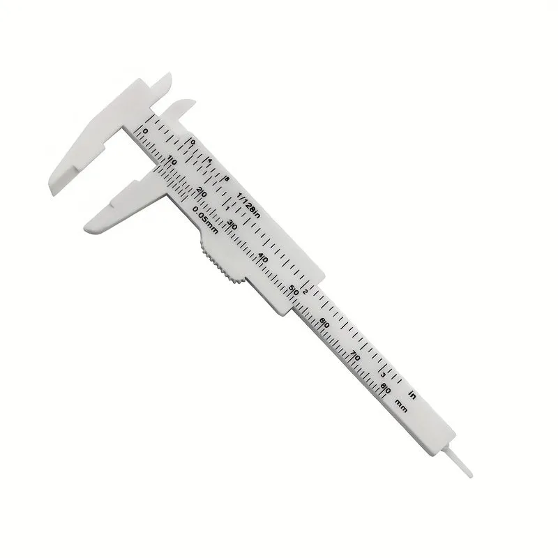 Precision Mini Plastic Sliding Vernier Caliper for Accurate Measurements