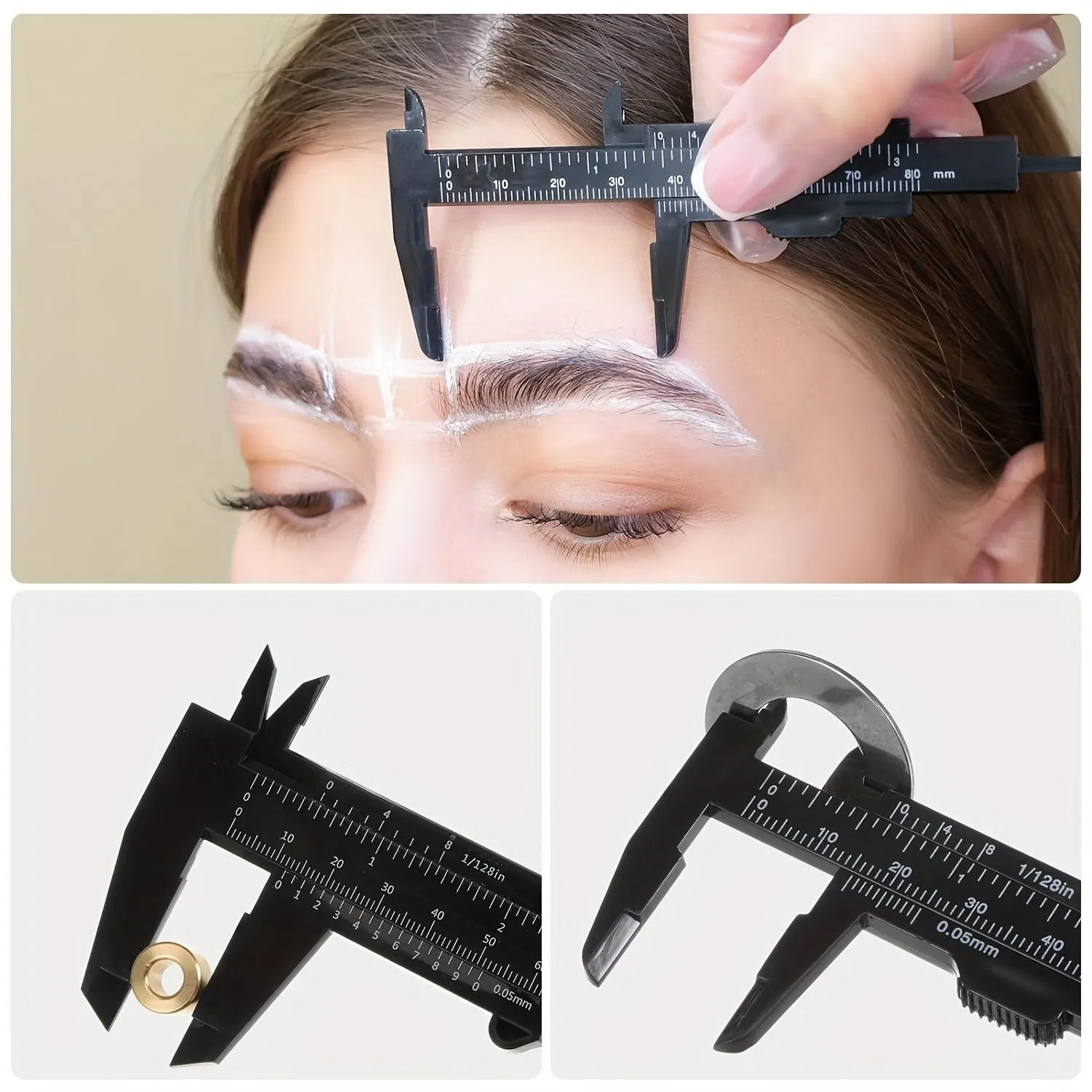 Precision Mini Plastic Sliding Vernier Caliper for Accurate Measurements